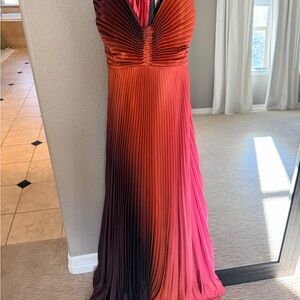 Gorgeous NWT ALC Ombre Pleated Dress